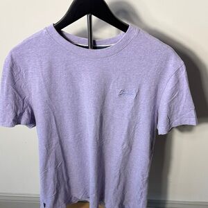 Superdry Light Purple Men's Short Sleeve Tee